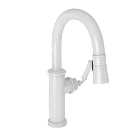 Newport Brass Prep/Bar Pull Down Faucet in White 2940-5223/50